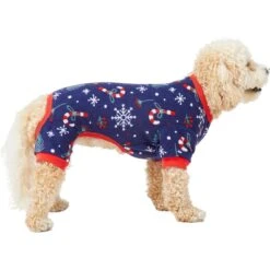 Frisco Snowy Nights Dog & Cat Cozy Polar Fleece PJs -Frisco Shop 276448 PT3. AC SS1800 V1637674030