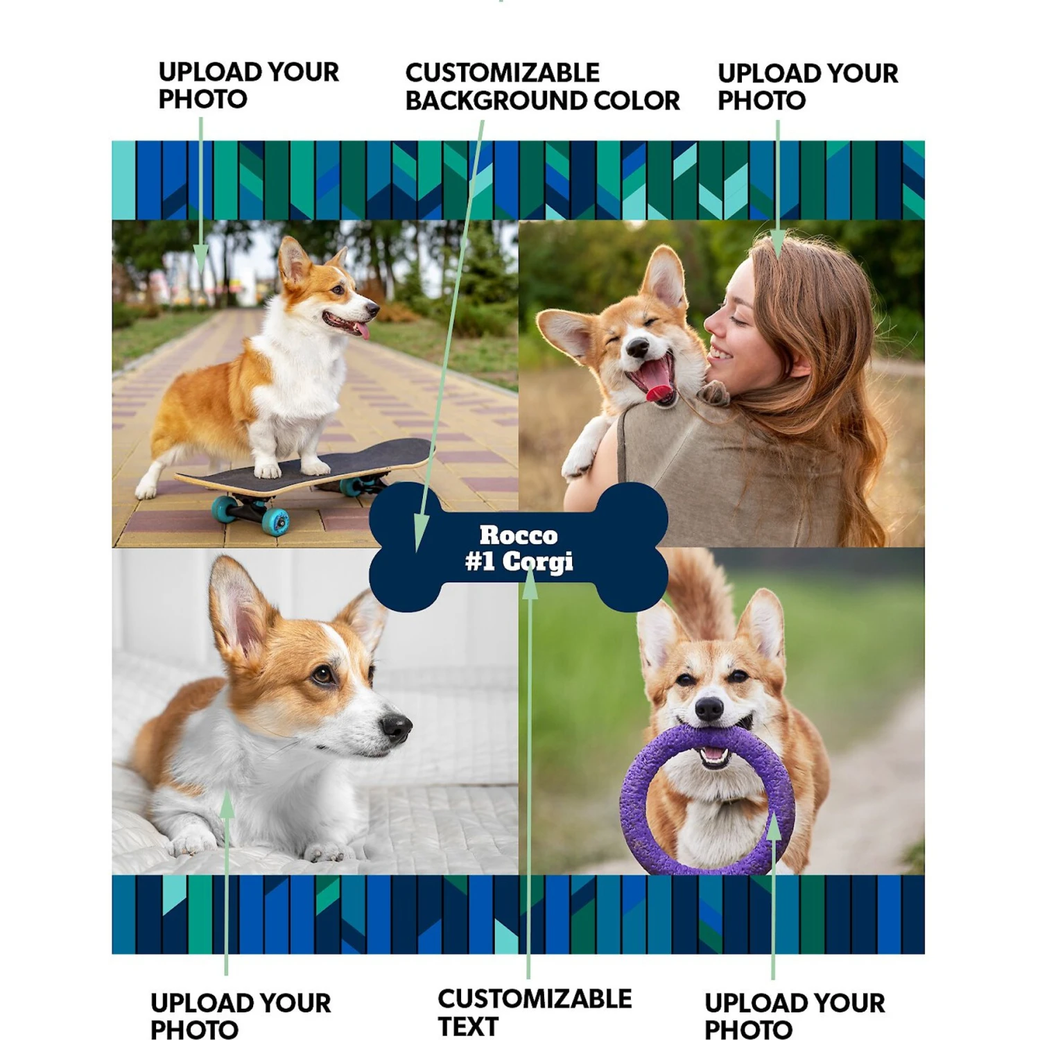 Frisco "Contemporary #2" Ceramic Photo Tile With Stand 4 Frisco "Contemporary #2" Ceramic Photo Tile With Stand - Image 2