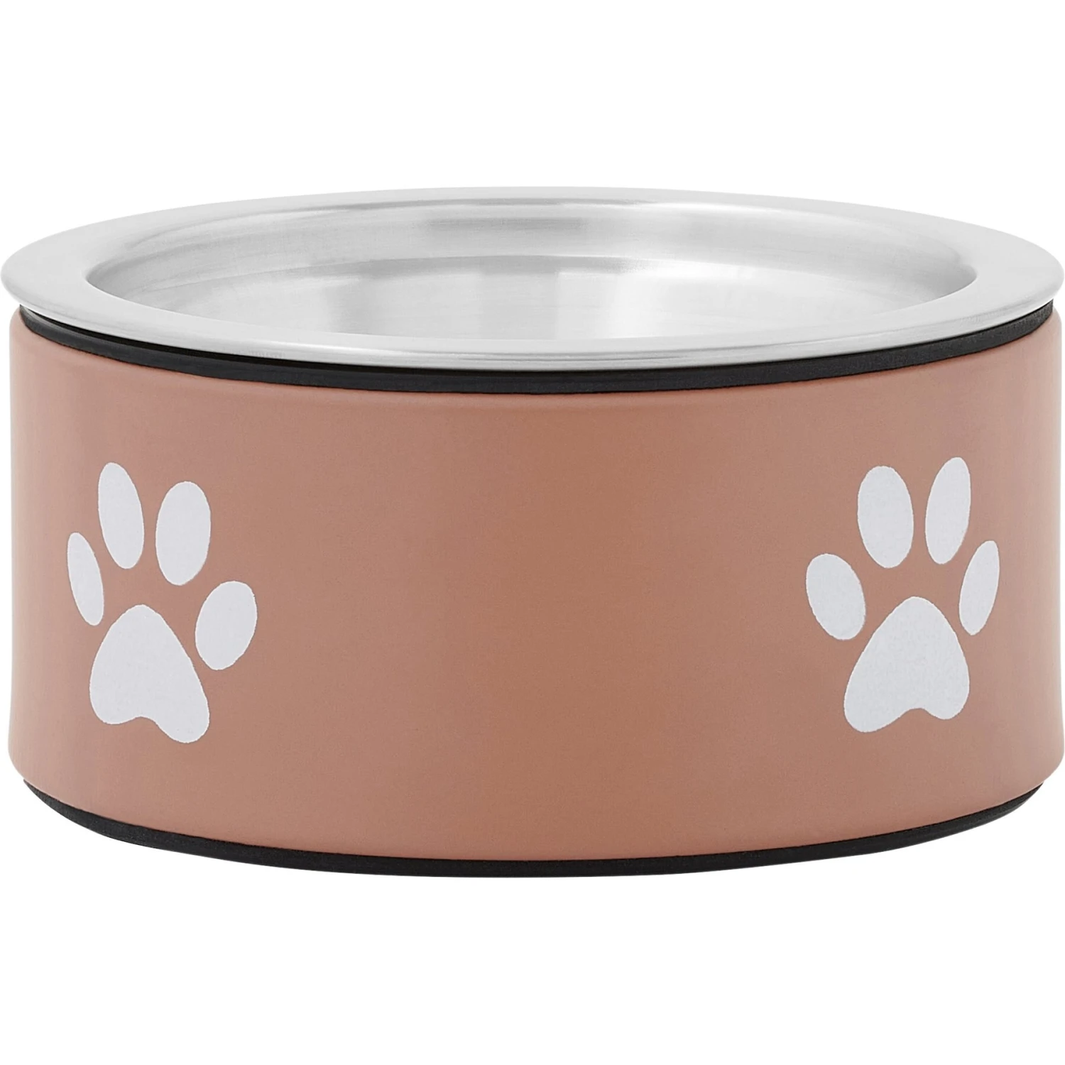 Frisco Paw Print Non-Skid Stainless Steel Dog & Cat Bowl 3 Frisco Paw Print Non-Skid Stainless Steel Dog & Cat Bowl