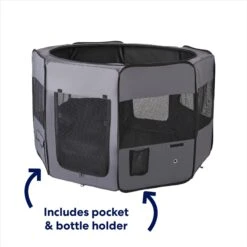 Frisco Soft-Sided Dog, Cat & Small Pet Exercise Playpen 11 Frisco Soft-Sided Dog, Cat & Small Pet Exercise Playpen -Frisco Shop 277929 PT3. AC SS1800 V1667227657