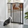 Frisco Metal Pattern Extra Tall Auto-close Dog Gate 2 Frisco Metal Pattern Extra Tall Auto-close Dog Gate -Frisco Shop 280288 MAIN. AC SS1800 V1627400491