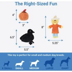 Frisco Fall Hay Wagon Hide & Seek Puzzle Plush Squeaky Dog Toy -Frisco Shop 285631 PT2. AC SS1800 V1633969276