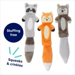 Frisco Forest Friends Stuffing-Free Skinny Plush Squeaky Dog Toy 10 Frisco Forest Friends Stuffing-Free Skinny Plush Squeaky Dog Toy -Frisco Shop 286571 PT2. AC SS1800 V1695760988