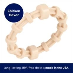Frisco Ring Tough Nylon Chew Dog Toy, Chicken Flavor -Frisco Shop 290533 PT2. AC SS1800 V1695760929