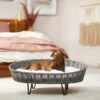 Frisco Elevated Rectangle Wicker Dog & Cat Bed With Eyelash Faux Fur Cushion 2 Frisco Elevated Rectangle Wicker Dog & Cat Bed With Eyelash Faux Fur Cushion -Frisco Shop 296679 MAIN. AC SS1800 V1633727657