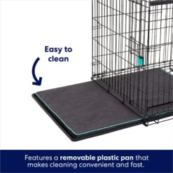 Frisco Heavy Duty Enhanced Lock Sliding Double Door Fold & Carry Wire Dog Crate & Mat Kit 13 Frisco Heavy Duty Enhanced Lock Sliding Double Door Fold & Carry Wire Dog Crate & Mat Kit -Frisco Shop 297461 PT4. AC SS1800 V1633115628
