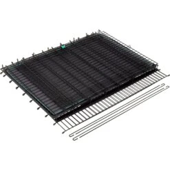 Frisco Heavy Duty Enhanced Lock Sliding Double Door Fold & Carry Wire Dog Crate & Mat Kit, 54 Inch -Frisco Shop 297463 PT3. AC SS1800 V1633115391