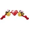 Frisco Valentine Bee Mine Plush With Rope Squeaky Dog Toy 1 Frisco Valentine Bee Mine Plush With Rope Squeaky Dog Toy -Frisco Shop 298937 MAIN. AC SS1800 V1637693744