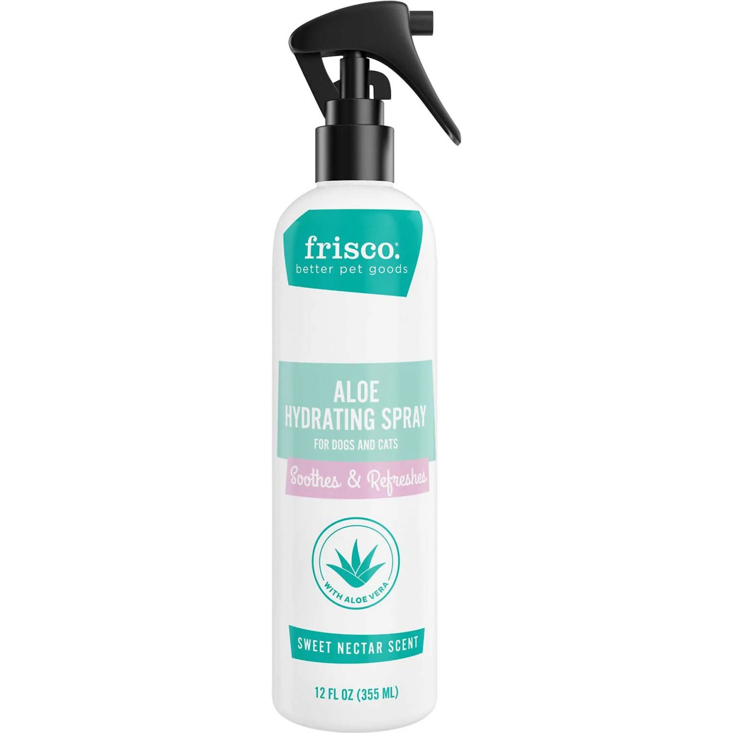 Frisco Aloe Hydrating Dog & Cat Spray, Sweet Nectar Scent & Frisco Oatmeal Dog & Cat Shampoo, Almond Scent 4 Frisco Aloe Hydrating Dog & Cat Spray, Sweet Nectar Scent & Frisco Oatmeal Dog & Cat Shampoo, Almond Scent - Image 2