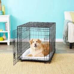 Frisco Fold & Carry Single Door Collapsible Wire Dog Crate & Frisco Premium Extra Large Printed Dog Training & Potty Pads 15 Frisco Fold & Carry Single Door Collapsible Wire Dog Crate & Frisco Premium Extra Large Printed Dog Training & Potty Pads -Frisco Shop 303438 PT4. AC SS1800 V1623088347