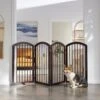Frisco Arch 4-Panel Solid Wood Dog Gate -Frisco Shop 305152 MAIN. AC SS1800 V1639669187