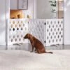 Frisco Deco Diamond Shape 3-Panel Dog Gate 2 Frisco Deco Diamond Shape 3-Panel Dog Gate -Frisco Shop 305154 MAIN. AC SS1800 V1639669131