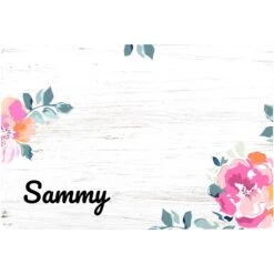 Frisco Personalized Rustic Dog & Cat Placemat