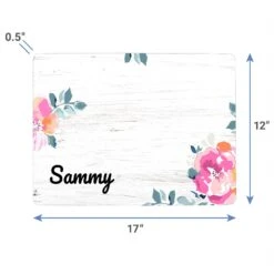 Frisco Personalized Rustic Dog & Cat Placemat -Frisco Shop 306756 PT3. AC SS1800 V1636120458