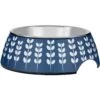 Frisco Leaf Design Stainless Steel Dog & Cat Bowl 2 Frisco Leaf Design Stainless Steel Dog & Cat Bowl -Frisco Shop 311980 MAIN. AC SS1800 V1642542043