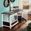 Frisco "Roma" Dog Crate Credenza & Mat -Frisco Shop 315189 MAIN. AC SS1800 V1636564333