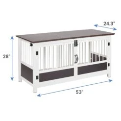 Frisco "Roma" Dog Crate Credenza & Mat 10 Frisco "Roma" Dog Crate Credenza & Mat -Frisco Shop 315189 PT3. AC SS1800 V1681145357