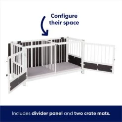 Frisco "Roma" Dog Crate Credenza & Mat 11 Frisco "Roma" Dog Crate Credenza & Mat -Frisco Shop 315189 PT4. AC SS1800 V1636564342