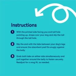 Frisco Washable Female Diaper 12 Frisco Washable Female Diaper -Frisco Shop 315702 PT4. AC SS1800 V1699297906