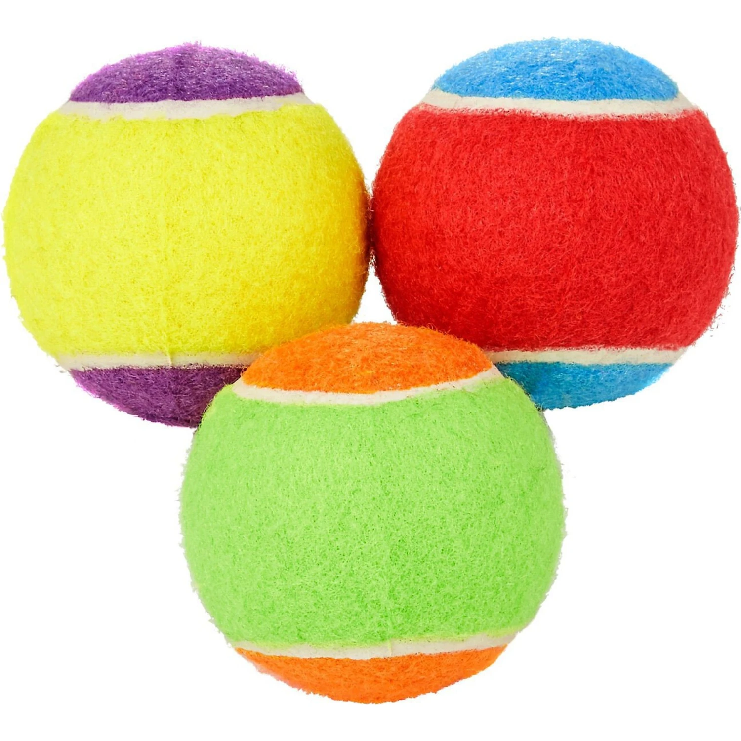 Frisco Fetch Squeaking Colorful Tennis Ball Dog Toy & Playology Scented Dual Layer Bone Dog Toy 4 Frisco Fetch Squeaking Colorful Tennis Ball Dog Toy & Playology Scented Dual Layer Bone Dog Toy - Image 2
