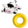 Frisco Cow Plush Squeaky Dog Toy & Playology Scented Dual Layer Ring Dog Toy 1 Frisco Cow Plush Squeaky Dog Toy & Playology Scented Dual Layer Ring Dog Toy -Frisco Shop 319488 MAIN. AC SS1800 V1630618575
