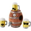 Frisco Beer & Keg Plush Squeaky Dog Toy, 4 Count -Frisco Shop 327047 MAIN. AC SS1800 V1648667226