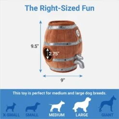 Frisco Beer & Keg Plush Squeaky Dog Toy, 4 Count 8 Frisco Beer & Keg Plush Squeaky Dog Toy, 4 Count -Frisco Shop 327047 PT2. AC SS1800 V1648563981