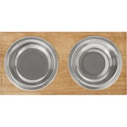Frisco Premium Wood Elevated Stainless Steel Double Diner Dog & Cat Bowl 9 Frisco Premium Wood Elevated Stainless Steel Double Diner Dog & Cat Bowl -Frisco Shop 331490 PT4. AC SS1800 V1657656892