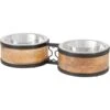 Frisco Premium Elevated Bone Design Stainless Steel Double Diner Dog & Cat Bowl 1 Frisco Premium Elevated Bone Design Stainless Steel Double Diner Dog & Cat Bowl -Frisco Shop 331499 MAIN. AC SS1800 V1657656892