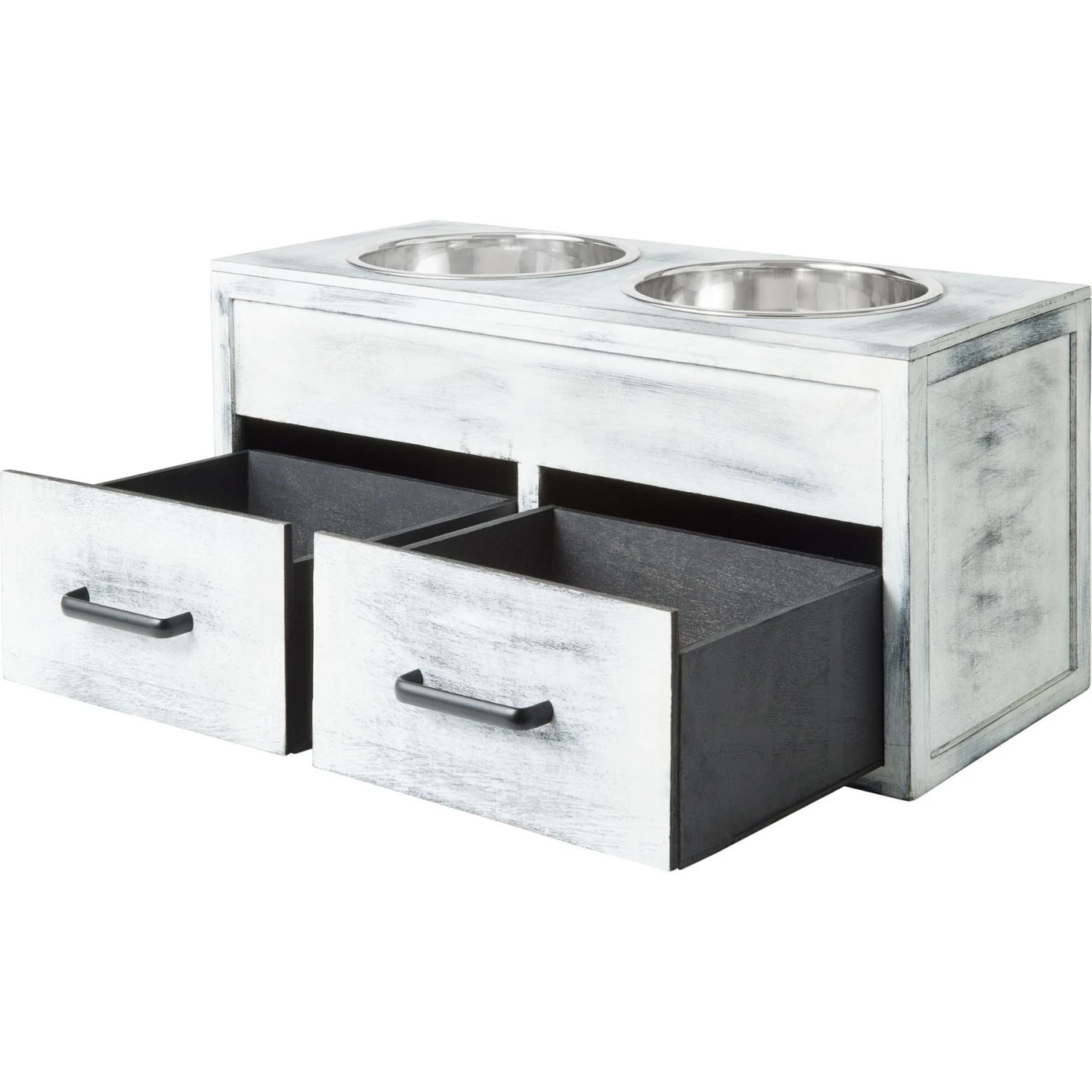 Frisco Premium Wood Elevated Large Breed Dog Bowl With Storage Station, 10 Cup 6 Frisco Premium Wood Elevated Large Breed Dog Bowl With Storage Station, 10 Cup - Image 4