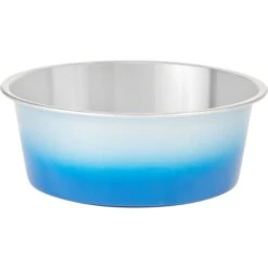 Frisco Ombre Design Stainless Steel Dog & Cat Bowl