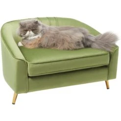 Frisco Elevated Curved Dog & Cat Sofa Bed With Removable Cover -Frisco Shop 331628 PT2. AC SS1800 V1643928761