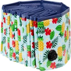 Frisco Outdoor Dog Swimming Pool, Hawaiian Print -Frisco Shop 331652 PT2. AC SS1800 V1646179637