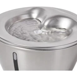 Frisco Stainless Steel Heart Dog & Cat Fountain -Frisco Shop 355816 PT2. AC SS1800 V1665174561