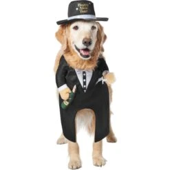 Frisco Front Walking New Years Tuxedo Dog & Cat Costume -Frisco Shop 358028 PT3. AC SS1800 V1660765610