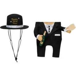 Frisco Front Walking New Years Tuxedo Dog & Cat Costume -Frisco Shop 358028 PT5. AC SS1800 V1660760446