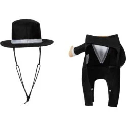 Frisco Front Walking New Years Tuxedo Dog & Cat Costume -Frisco Shop 358028 PT6. AC SS1800 V1660766981
