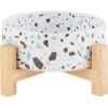 Frisco Elevated Terrazzo Non-skid Ceramic Bowl With Bamboo Stand 1 Frisco Elevated Terrazzo Non-skid Ceramic Bowl With Bamboo Stand -Frisco Shop 363375 MAIN. AC SS1800 V1657657266