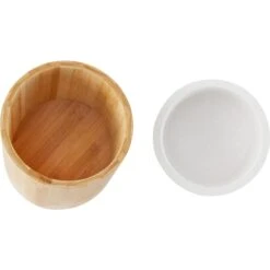 Frisco Elevated Slanted Bamboo Melamine Non-Skid Dog Bowl With Bamboo Stand -Frisco Shop 363387 PT4. AC SS1800 V1657657267