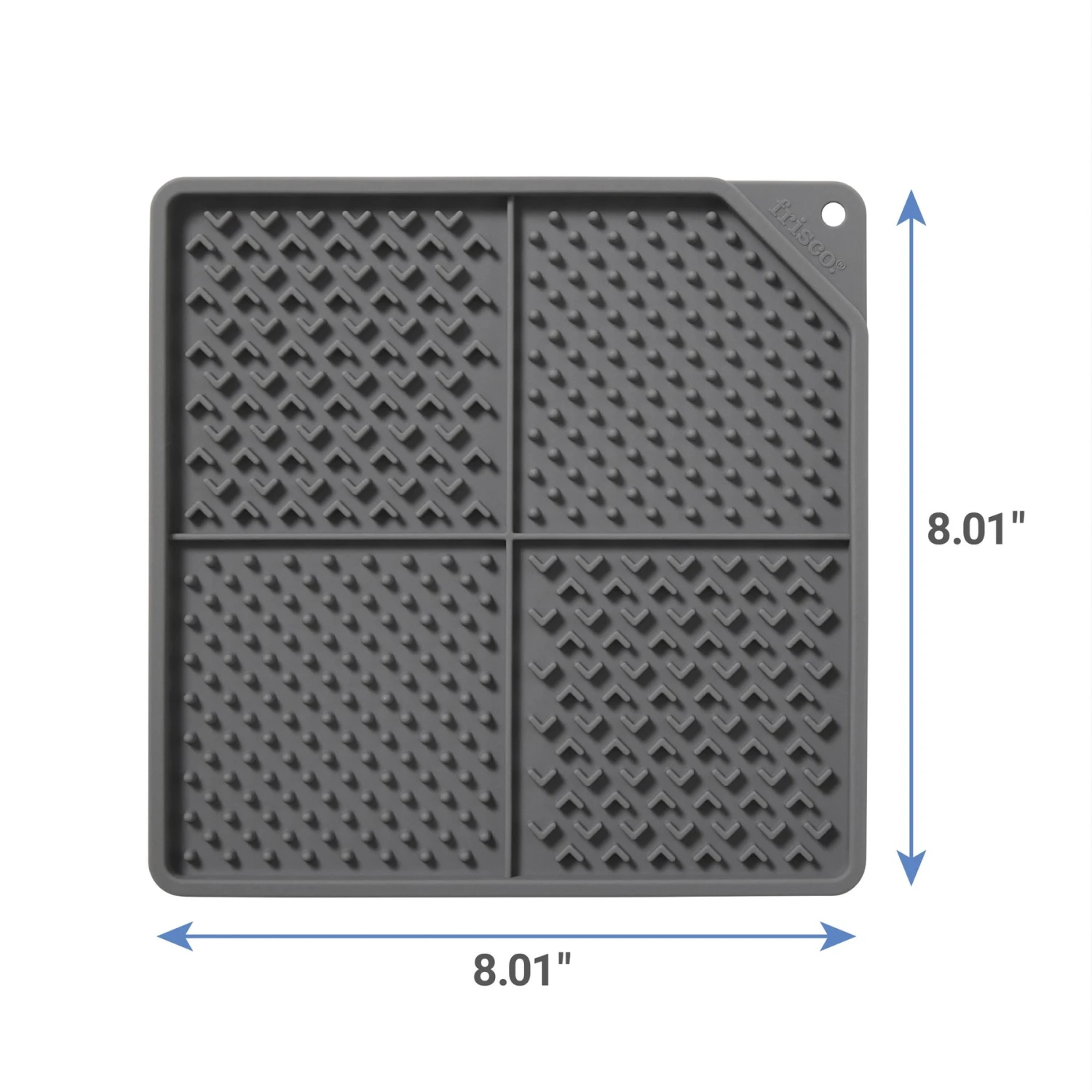 Frisco Non-skid Square Silicone Dog & Cat Lick Mat 4 Frisco Non-skid Square Silicone Dog & Cat Lick Mat - Image 2