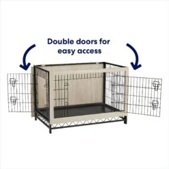 Frisco Easy Set-Up Wood Furniture Style Dog Crates 15 Frisco Easy Set-Up Wood Furniture Style Dog Crates -Frisco Shop 363840 PT4. AC SS1800 V1685459485