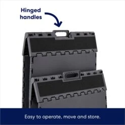 Frisco Foldable Cat & Dog Plastic Stairs, Grey -Frisco Shop 540726 PT2. AC SS1800 V1677161122