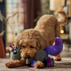 Frisco Halloween Midnight Unicorn Plush Squeaky Dog Toy -Frisco Shop 667958 PT3. AC SS1800 V1689350103