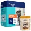 Frisco Premium Giant Dog Training & Potty Pads & American Journey Peanut Butter Recipe Grain-Free Oven Baked Crunchy Biscuit Dog Treats -Frisco Shop 678502 MAIN. AC SS1800 V1681306585