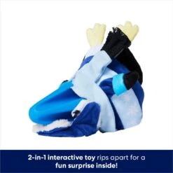Frisco Holiday Arctic Buddies 2-in-1 Rip For Surprise Plush & Rubber Dog Toy -Frisco Shop 739718 PT2. AC SS1800 V1694809430