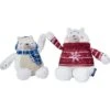 Frisco Holiday Polar Bear Friends Plush Squeaky Dog Toy -Frisco Shop 739822 MAIN. AC SS1800 V1694813280