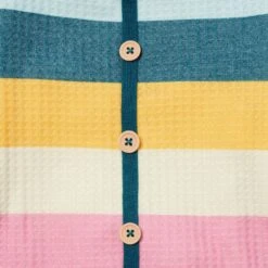 Frisco Cozy Waffle Knit Dog & Cat PJs, Stripe -Frisco Shop 744246 PT6. AC SS1800 V1693233973