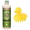 Buddy Wash Relaxing Green Tea & Bergamot Dog Shampoo & Conditioner & Frisco Rubber Duckie Dog & Cat Curry Brush -Frisco Shop 826422 MAIN. AC SS1800 V1681332094