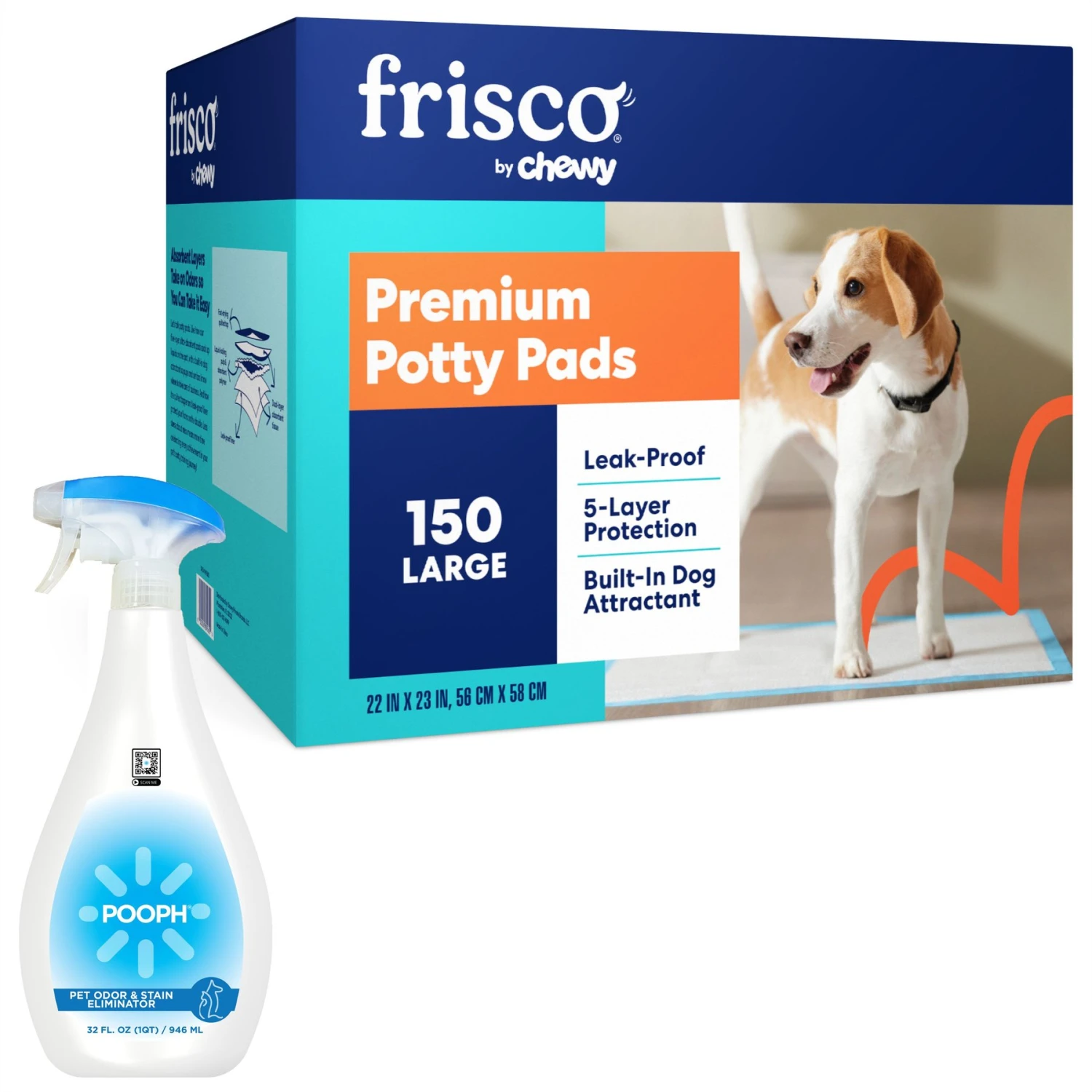 Frisco Premium Dog Training & Potty Pads & POOPH Cat & Dog Odor & Stain Eliminator 3 Frisco Premium Dog Training & Potty Pads & POOPH Cat & Dog Odor & Stain Eliminator