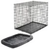 Frisco Heavy Duty Single Door Wire Dog Crate & MidWest Quiet Time Fleece Dog Crate Mat 1 Frisco Heavy Duty Single Door Wire Dog Crate & MidWest Quiet Time Fleece Dog Crate Mat -Frisco Shop 933510 MAIN. AC SS1800 V1692303238